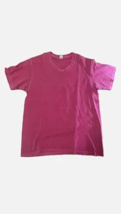 【最終値下げ】USA製 Good Onグッドオン VネックTシャツ ピンク Mのサムネイル