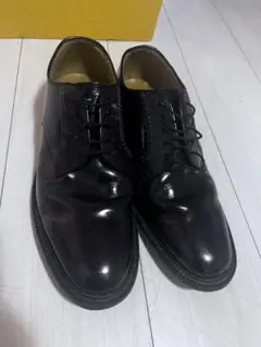 REGAL ブラック レースアップ シューズ　革靴　27.5cm