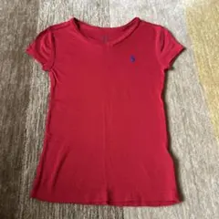 POLO RALPH LAUREN 赤 Tシャツ 6歳