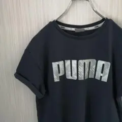 PUMA　プーマ　Tシャツワンピ　ロゴ　レディース　スウェット