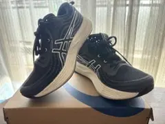 asics Evoride speed ランニングシューズ　 24 ブラック