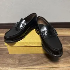 REGALリーガル2177新品未使用 コインローファー黒25cmEE