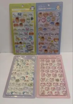 ちいかわ　ボンボン　３Ｄステッカー　4枚セット