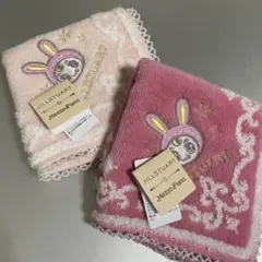 ジルスチュアート メゾピアノ ハンカチ ピンク ライトピンク