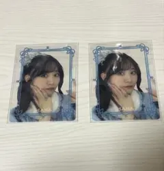 FRUITS ZIPPER 真中まな トレカ 同柄2枚セット