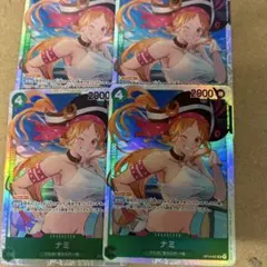 ワンピースカード　蒼海の七傑　SR　ナミ　4枚　OP14-031