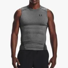 アンダーアーマー ヒートギア　コンプレッション ノースリーブ　シャツ