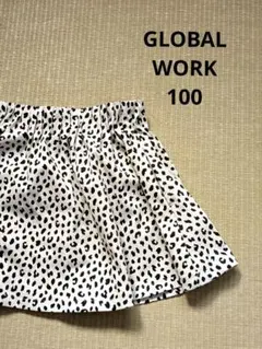 GLOBAL WORK レオパード柄スカート 100のサムネイル