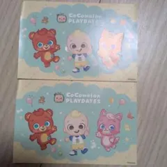 CoComelon PLAYDATES シール 2枚セット