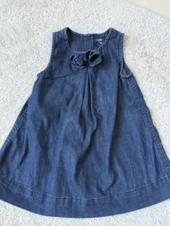 babyGap デニム風ノースリーブワンピース