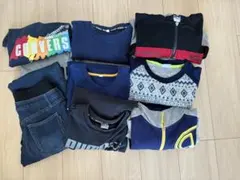 男の子　160cm まとめ売り　9点 長袖Tシャツ パーカー