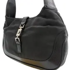 グッチ　ジャッキー　ハンドバッグ　ワンショルダー　Y2K ブラック　レディース