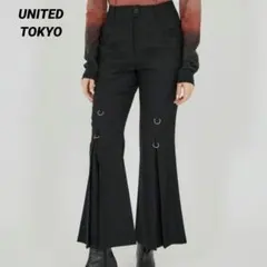 美品 UNITED TOKUO リングストラクチュア パンツ ブラック Mのサムネイル