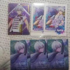 アイドリッシュセブン逢坂壮五ぱしゃこれ・メタルカード・ウエハース6枚セット