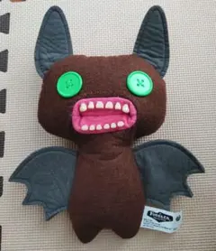 ファグラー　FUGGLER　ぬいぐるみ　コウモリ　茶色