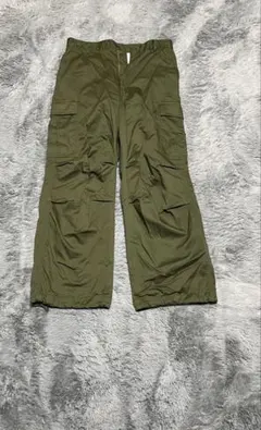 wegoサイズL カーゴパンツ オリーブ色 ワイドシルエット