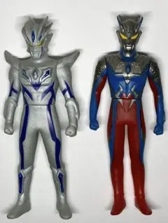 ソフビ　ウルトラマンヒーローフィギュア 2体セットまとめ売り　ゼロ　ビヨンド