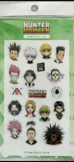 A*I様 HUNTER×HUNTER 立体デコシール しまむら