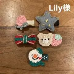 Lily様ご確認用☆ベビーヘアクリップ