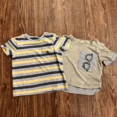 babyGap プティマイン Tシャツ 2枚セット 80cm