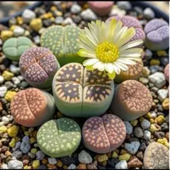 ば*た様 リトープス 色の组み合わせ 抜き苗3年苗　8苗入り1.2cm-2cm