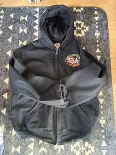 【USA製/企業物カーハート アクティブジャケット サンフランシスコ大工組合 M