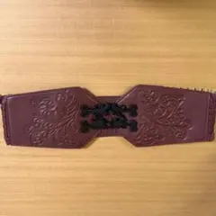 axes femme チャイナ　コルセット風ベルト