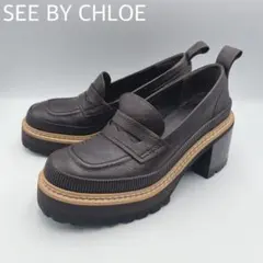 SEE BY CHLOE Mahalia Loafer ヒールローファーのサムネイル