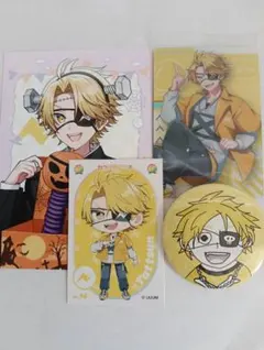 カラフルピーチ たっつんの缶バッジほかセット