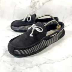 UGG CHESTER STRIPE スリッポン スエード ネイビー 27のサムネイル