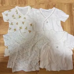 《美品》プティマイン　短肌着・コンビ肌着セット