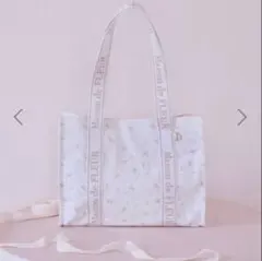 Maison de FLEUR ピンクマニア　フラワープリントトートバック