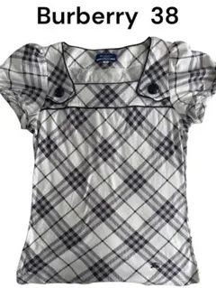 Burberry チェック柄 半袖Tシャツ 38のサムネイル
