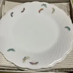 深川製磁 蝶柄 皿 5枚 食器