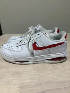 NIKE AIR FORCE 1 エアフォース1 ホワイト　レッド　26.5