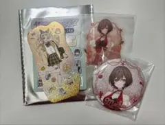 初音ミク　くじ　ステッカー　缶バッジ