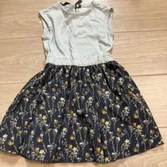 Coto cotte 花柄ノースリーブワンピース 110cm かわいい 夏服のサムネイル