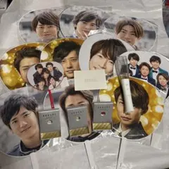 ARASHI うちわセット11枚 スワロフスキ ペンライト 嵐 ジャニーズ