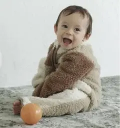 ペアマノン　ボア　カバーオール　アウター