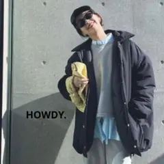 HOWDY.★shirring design shirt (水色・F)