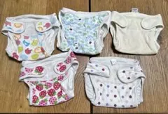 オムツカバー５枚セット　50センチ〜70センチ