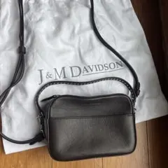 J&M DAVIDSON スタッズ ショルダーバッグミニサイズダークブラウンのサムネイル