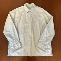 UNIQLOＣ　ブロードオーバーサイズシャツ　ストライプ