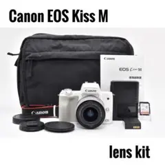 ⭐️予備バッテリー付⭐️❤️Canon EOS kiss M2 レンズセット❤️ ❤️予備バッテリー付き❤️Canon EOS kiss M2 近遠対応レンズ