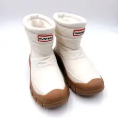 ✨極美品✨HUNTER イントレピット スノーブーツ ホワイトのサムネイル