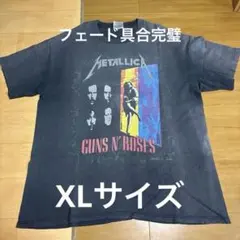 GUNS N' ROSES × METALLICA バンドTシャツ