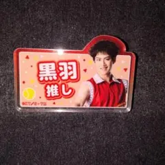 テニミュ　黒羽春風　おなまえアクリルバッジ