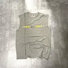 90s old nike sleeveless t-shirt usa製