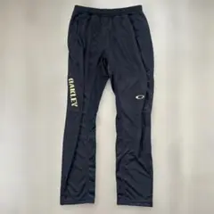 極美品 OAKLEY トラックパンツ ビッグロゴ デカロゴ 速乾 オークリー