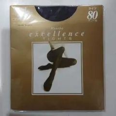 Kanebo excellence タイツ M〜L ピュアブラック 80デニール